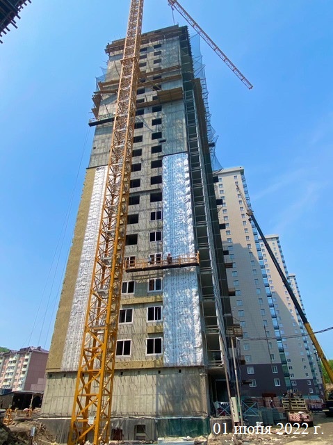 Жилой комплекс Зелёный бульвар, Июнь, 2022, фото №1